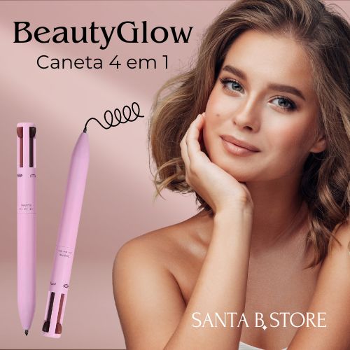 BeautyGlow - Caneta 4 em 1 de Maquiagem