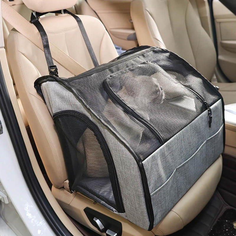 Cama de cães e gatos para carro, ideal para viagens e bolsa de transporte