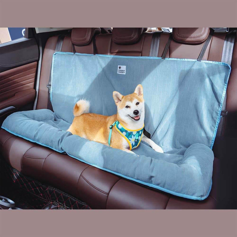 Capa de carro com cama para cachorro