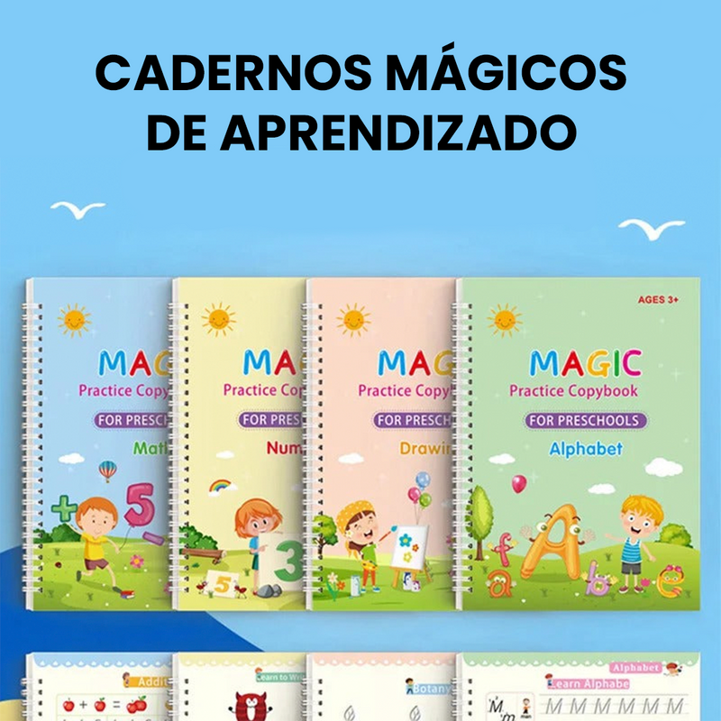 Cadernos Mágicos de Aprendizado