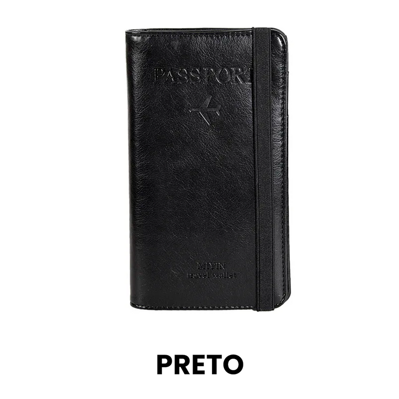 Estojo Protetor para Passaporte Elegance Travel